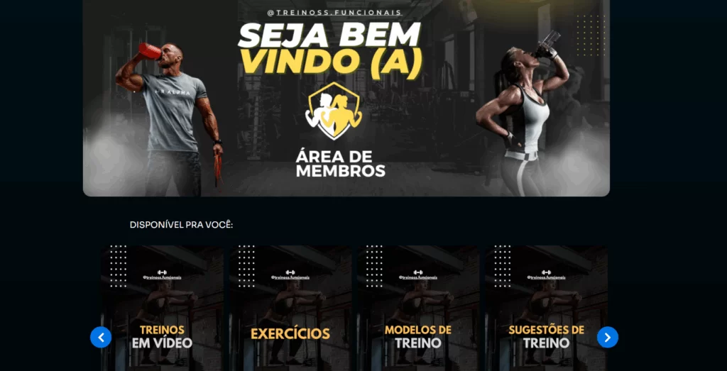 Área de Membros